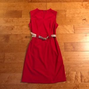 Tahari Arthur S. Levin lovely red dress