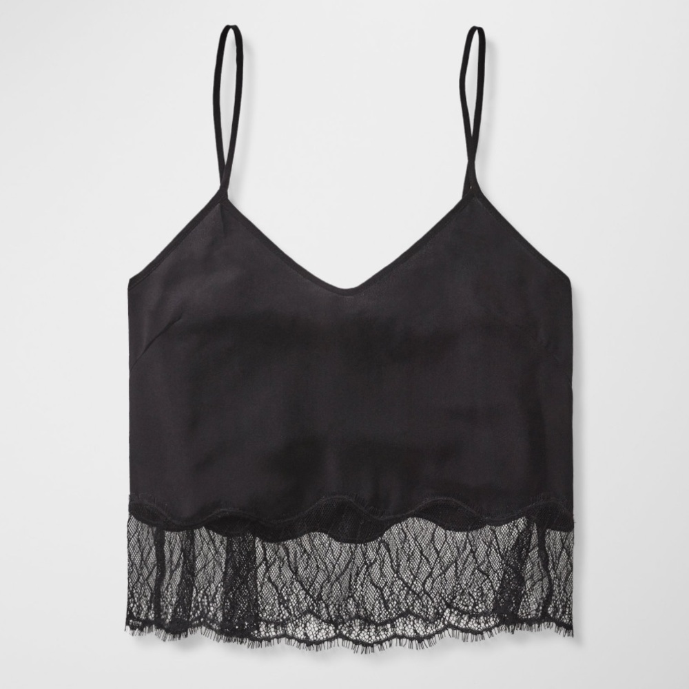 wilfred aritiza lace crop top