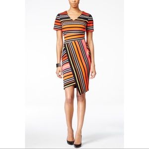 Faux Wrap Dress