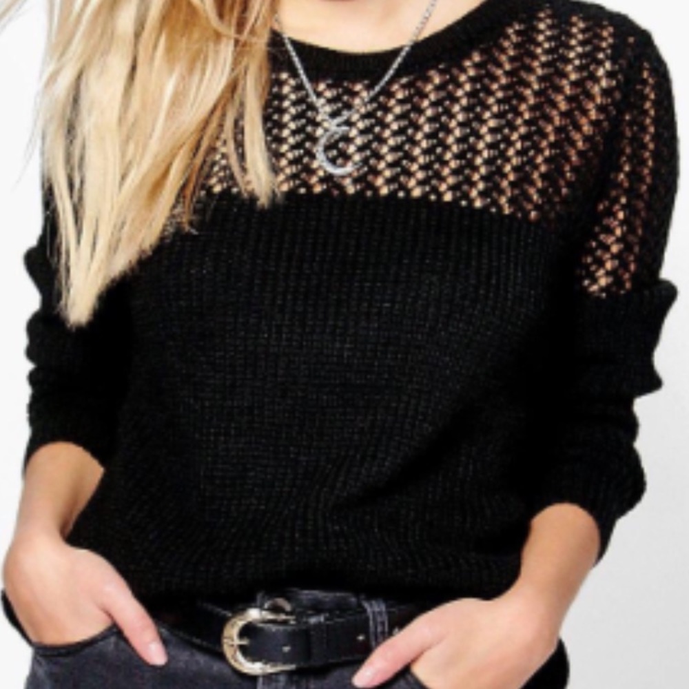 Black sweater