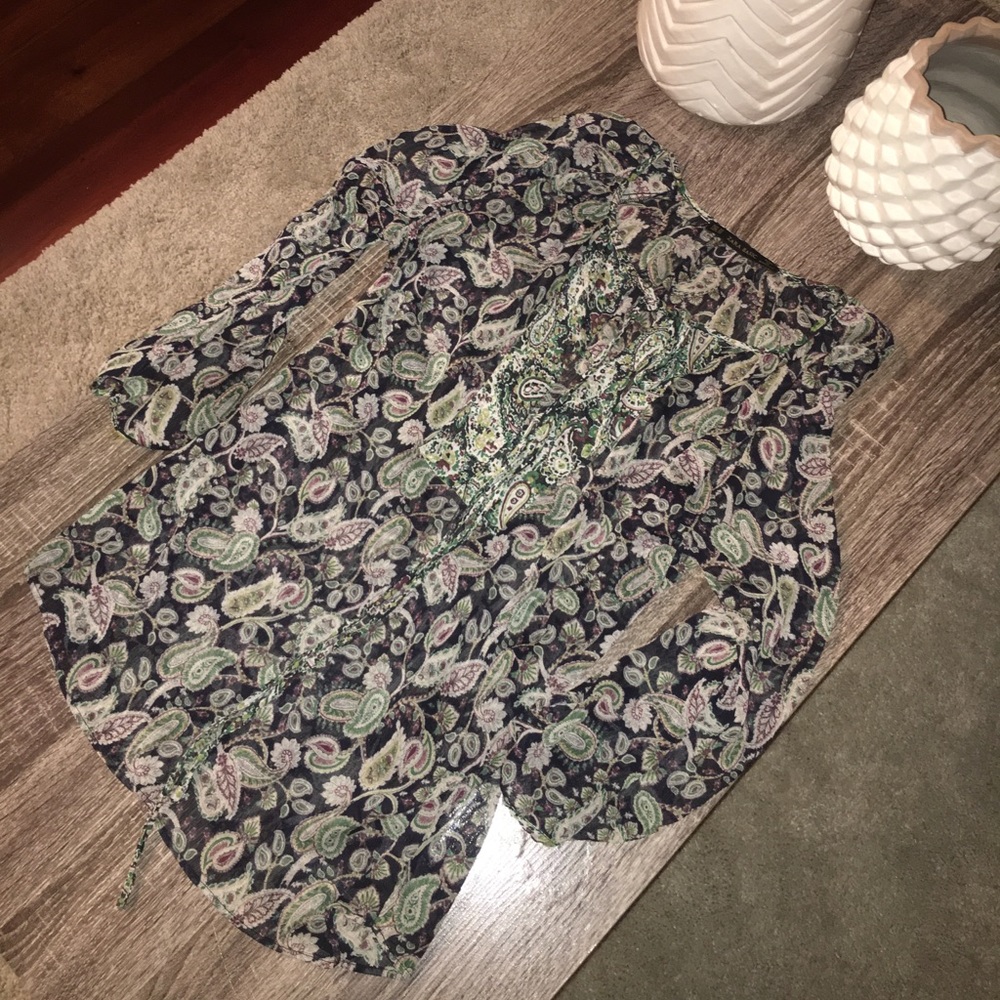 Zara xs blouse