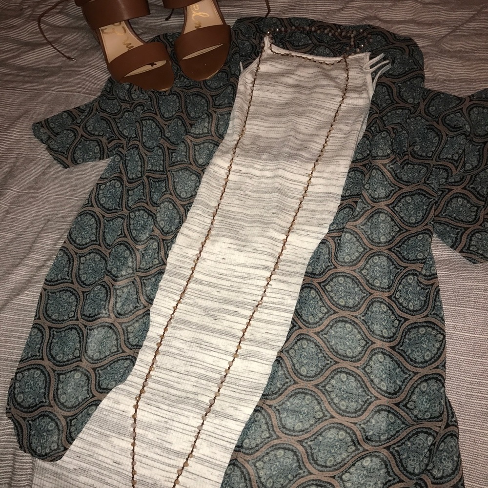 My story green kimono