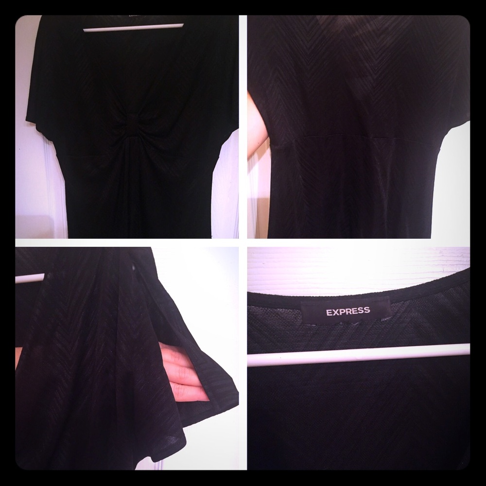 Express black blouse