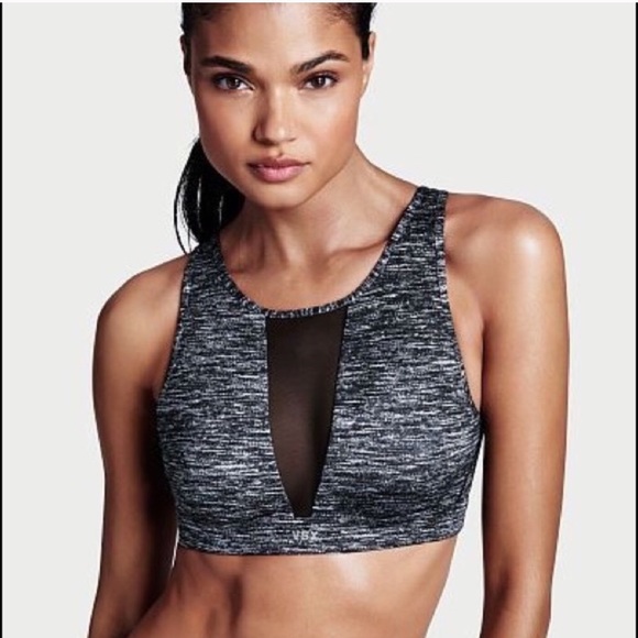 Victoria's Secret Other - NWT VS sports bra sheer v front and back - small