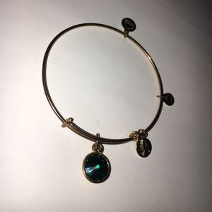 Alex and Ani emerald (May) birthstone