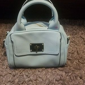 A teal purse
