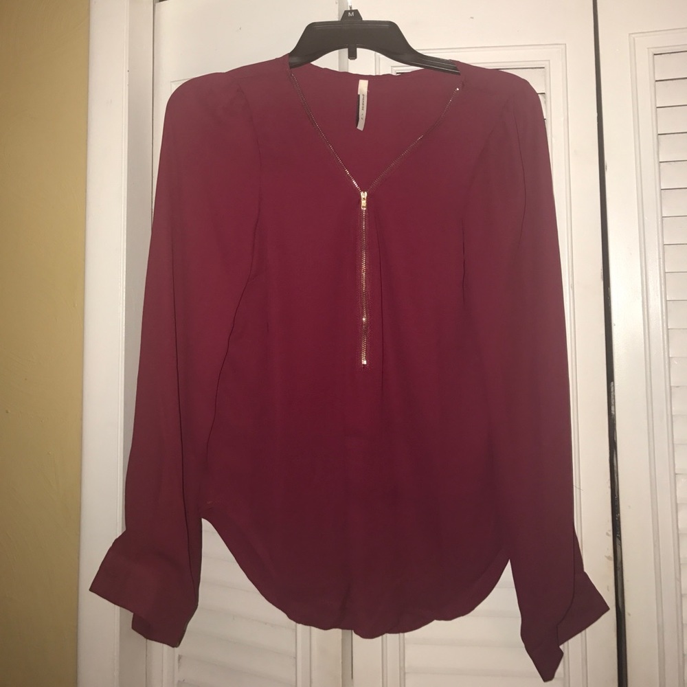 SHEINSIDE SHEER BLOUSE