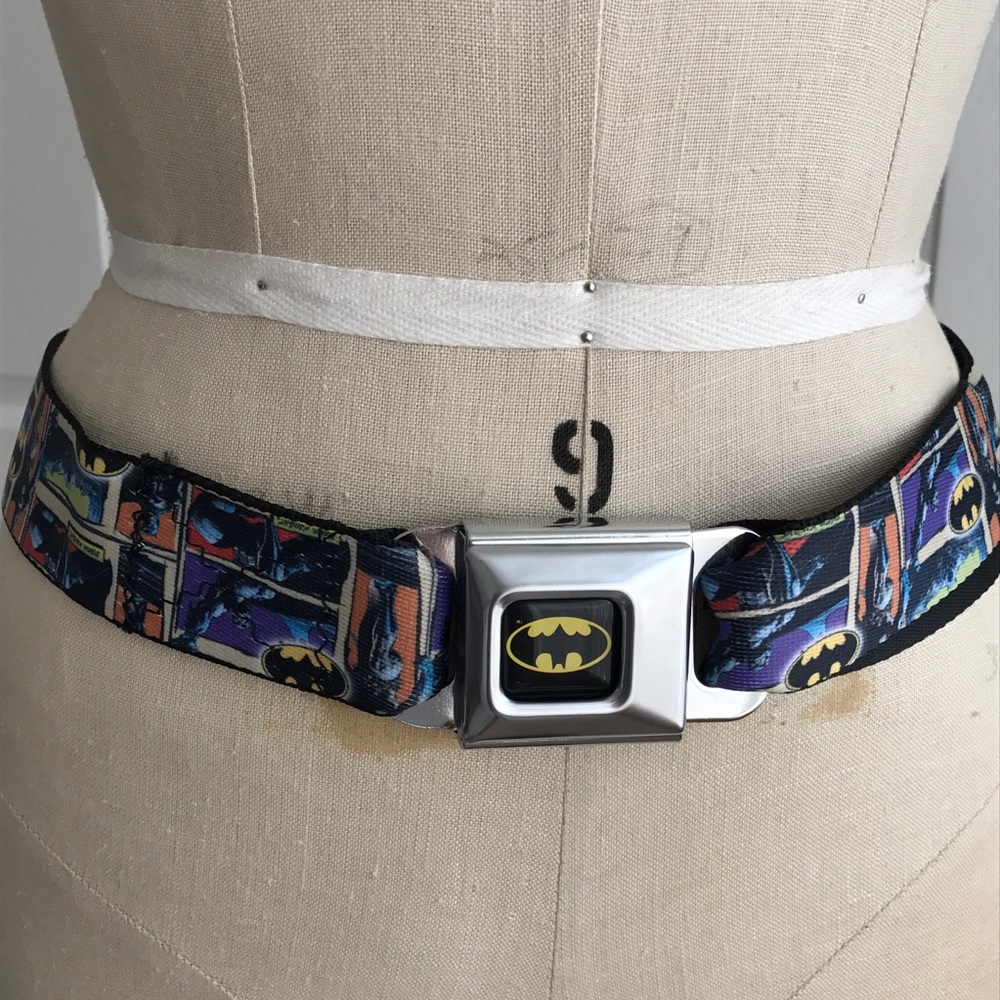 DC Comic Book Buckle Belt