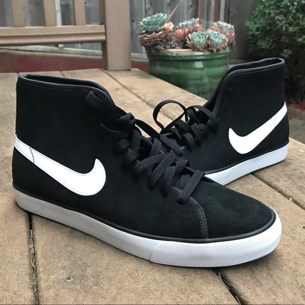 Suede Nike High Top Shoes