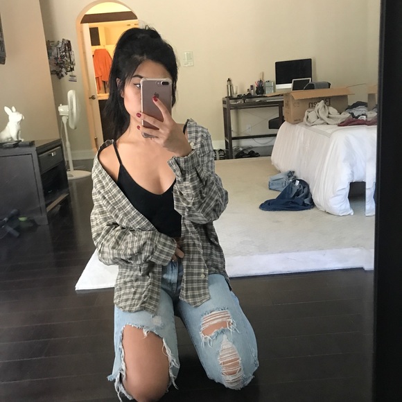 Brandy Melville Sweaters - BRANDY MELVILLE flannel from vintage collection