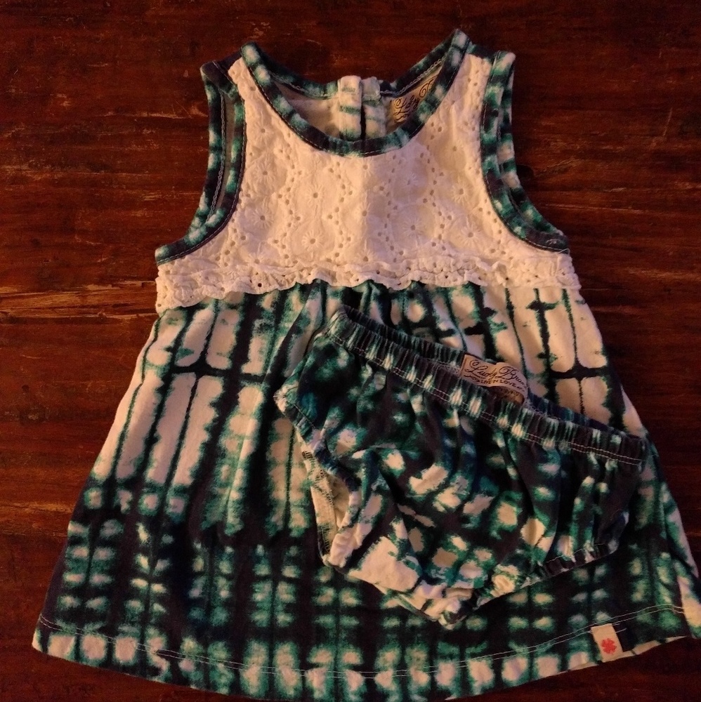 Lucky Brand 12 month Girls Outfit