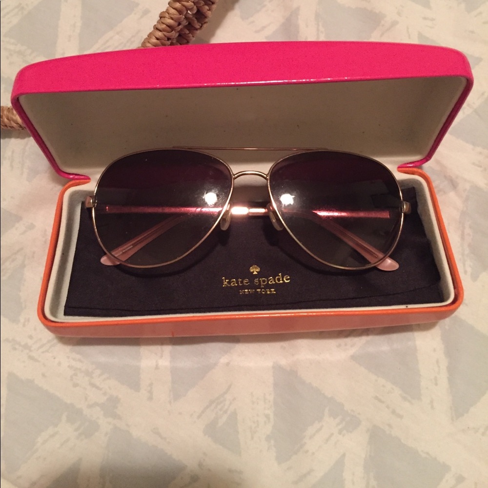 Kate Spade aviator sunglasses