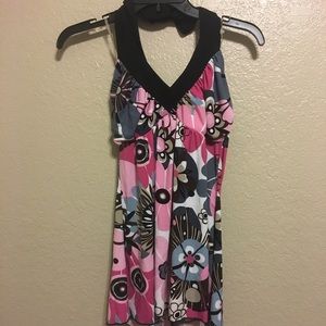 Pretty and Sweet floral halter.