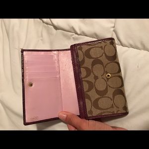 Coach wallet