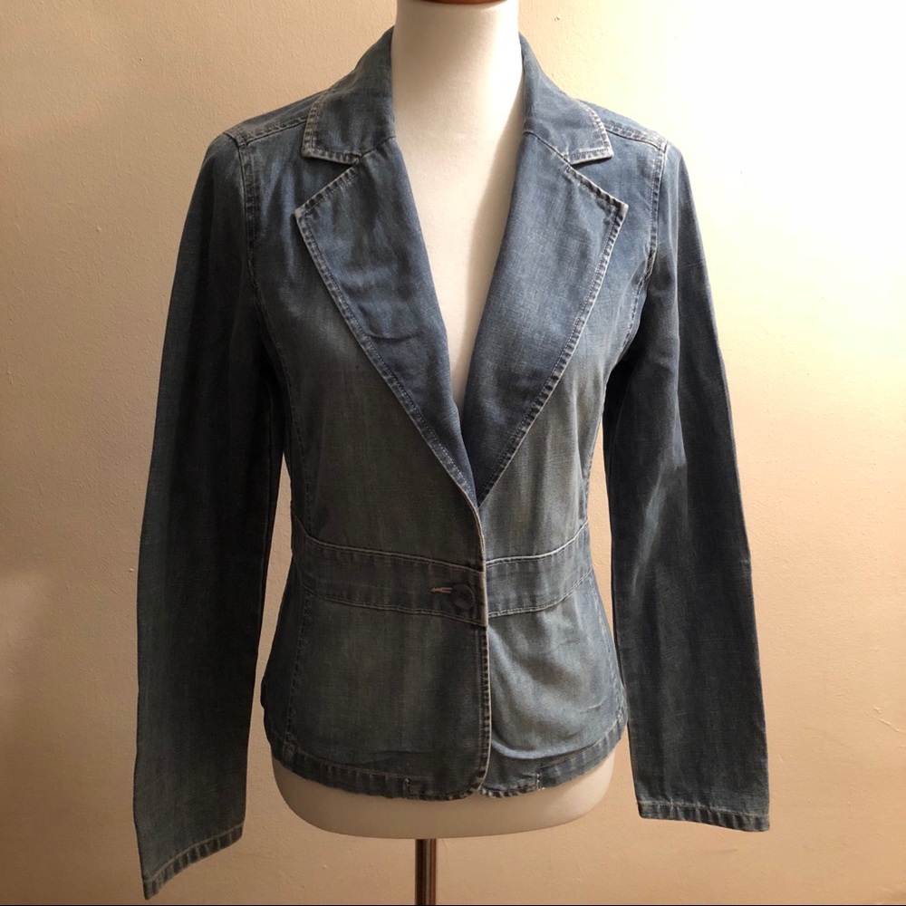 Halogen Denim Blazer