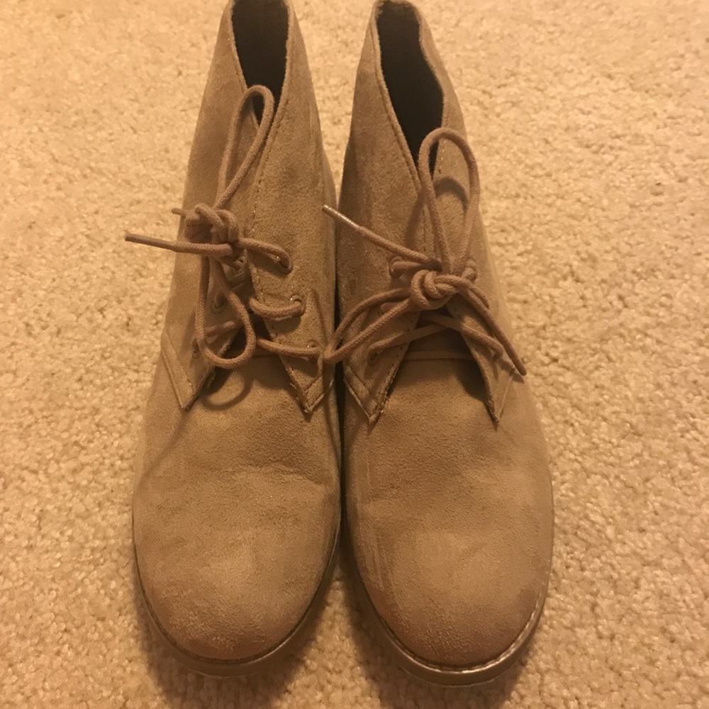 Tan Booties
