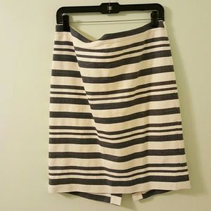 Nautical pencil skirt