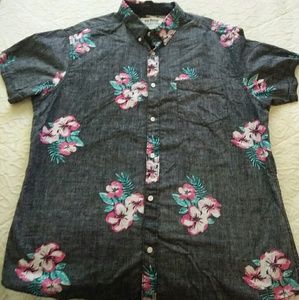 Men"s Urban Pipeline XXL Short Sl Hawaiian Shirt