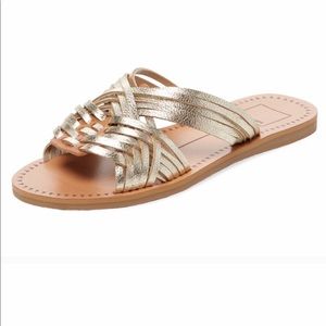 Excellent condition Dolce Vita gold sandals.