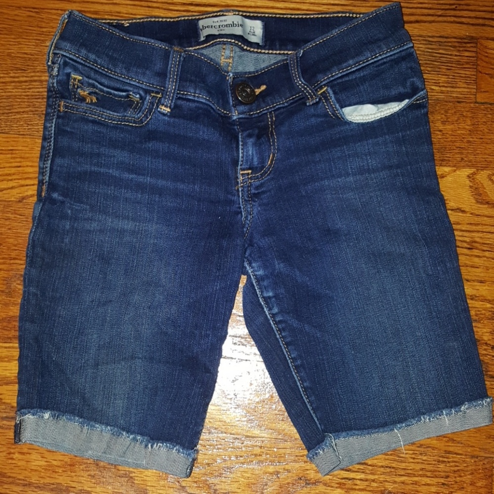 Girls Abercrombie  jean shorts