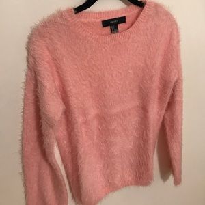 Fuzzy Pink Sweater