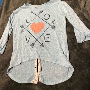 Kids long sleeve tee