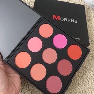 Morphe Brushes (9 blushes palette)