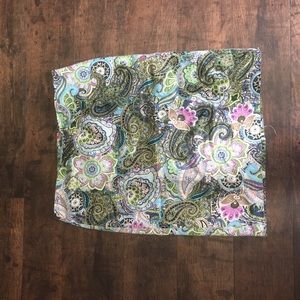 Paisley Pencil Skirt