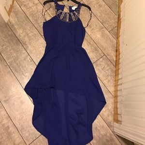 Blue dress