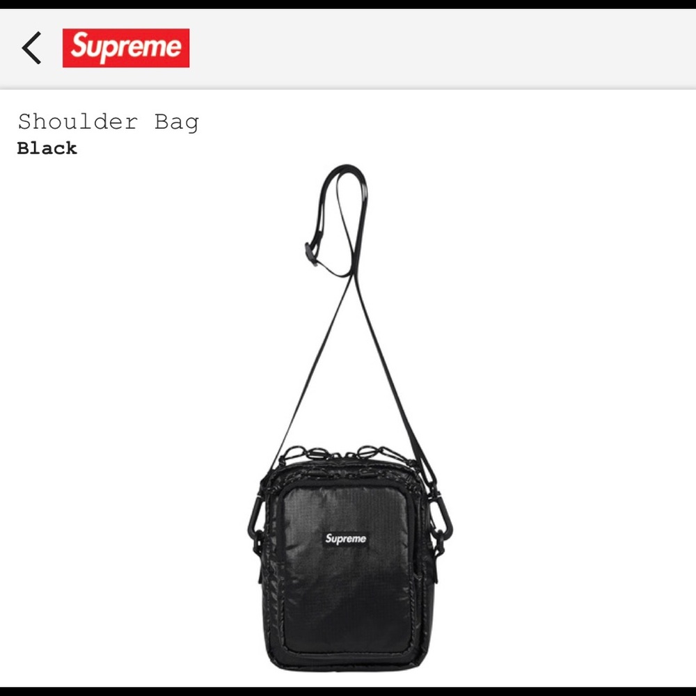 Supreme shoulder bag F/W17