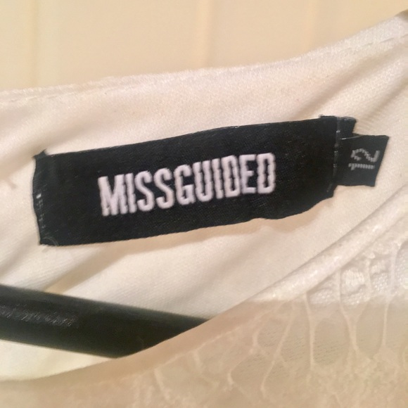 Missguided white Mini Dress🎀 - Picture 6 of 8