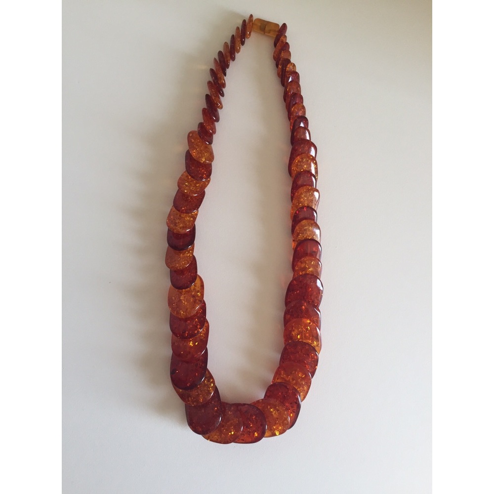 Gold/Orange Necklace