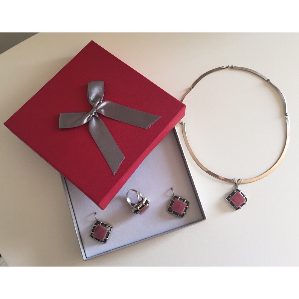 Silver Jewelry Gift Set - Brand New