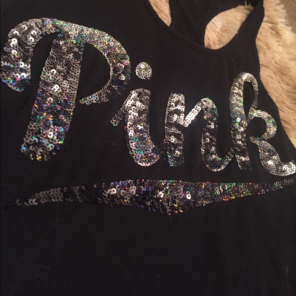 PINK victoria Secret razor back tank