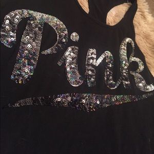 PINK victoria Secret razor back tank