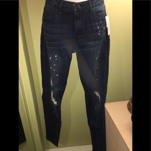 Brand New Justfab distressed denim jeans SZ 29