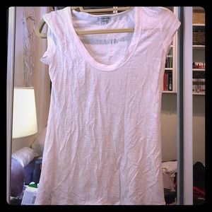 James Perse white t