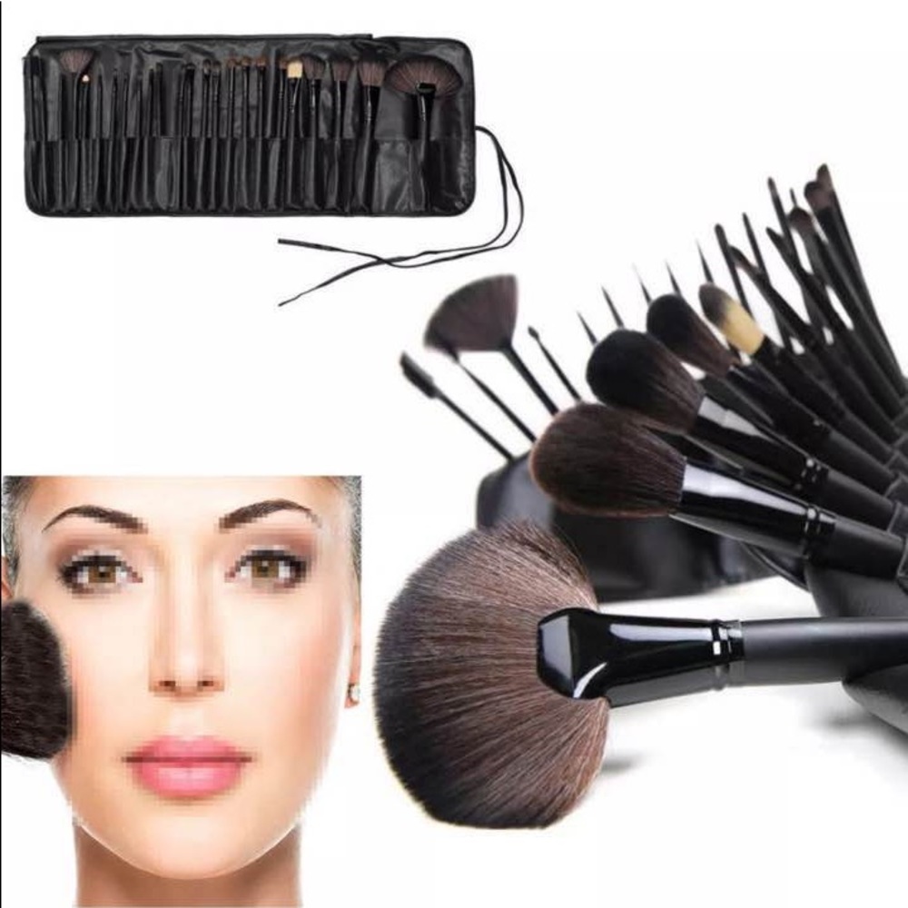 ❤️💕new 24pcs makeup brushes