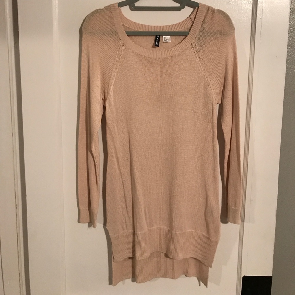Backless sweater dress