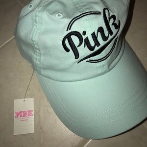 NWT PINK Light Turquoise/Blue Baseball Hat/Cap