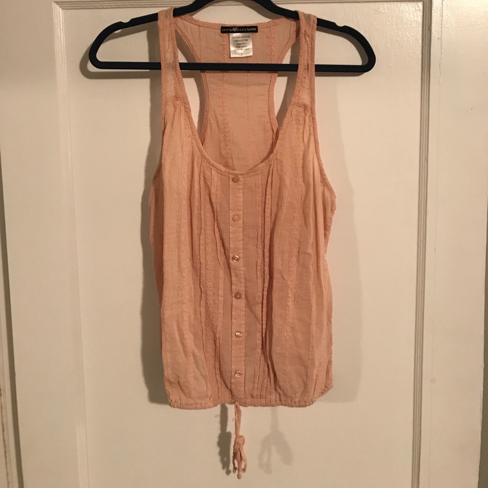 Lightly worn Peach blouse