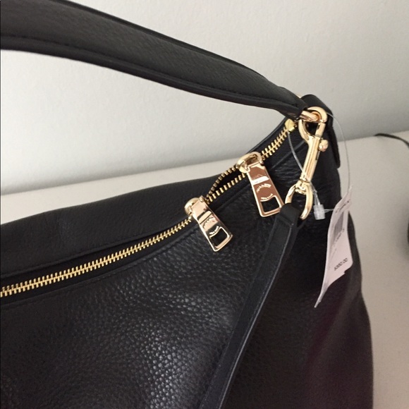 NWT Coach black purse with gold color accents - Picture 5 of 5