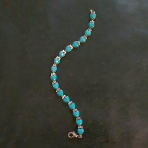 Heart Turquoise Bracelet