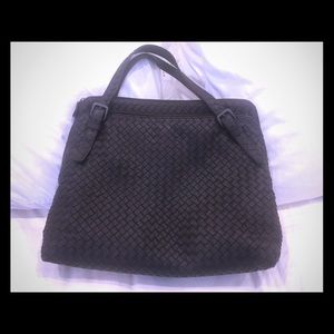 bottega veneta intrecciato leather tote