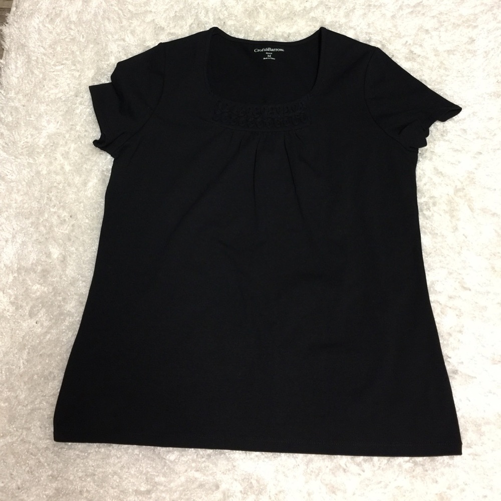 🔥3/$15🔥Croft & Barrow Short sleeve Shirt Medium