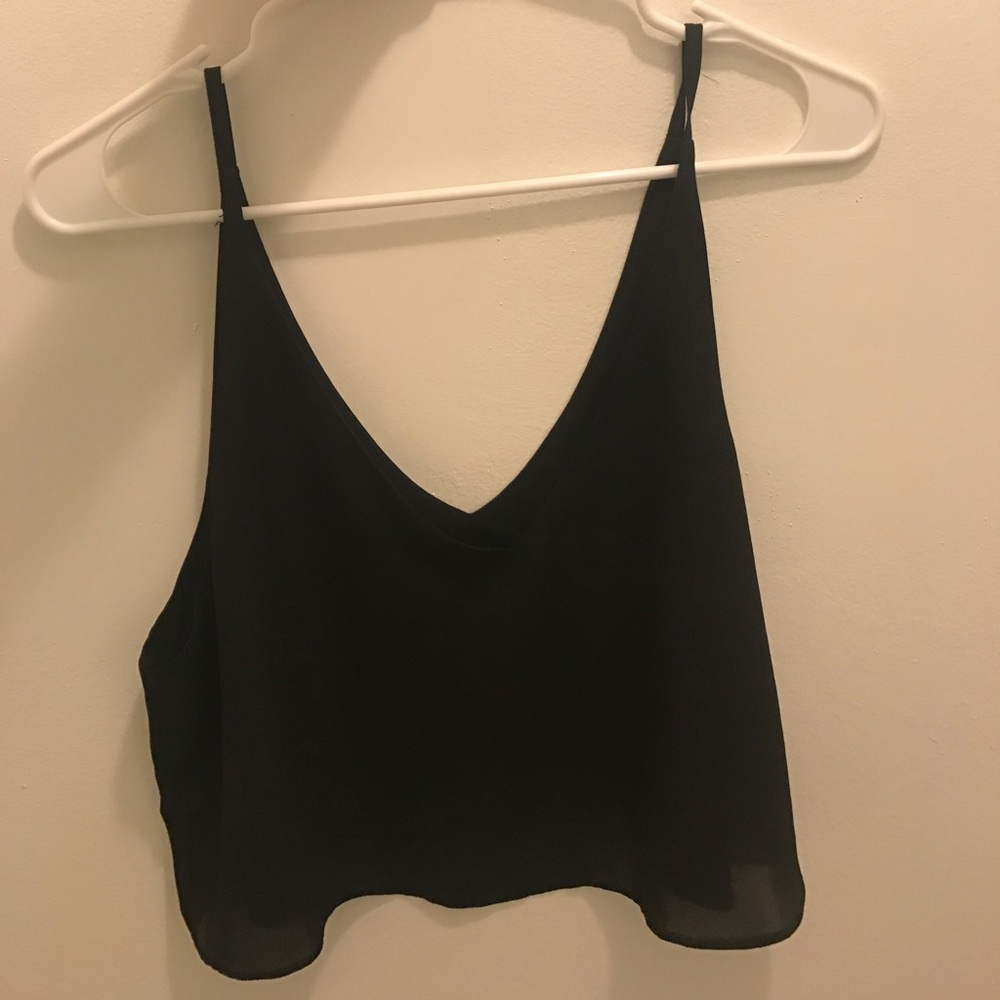 Top Shop black crop tank