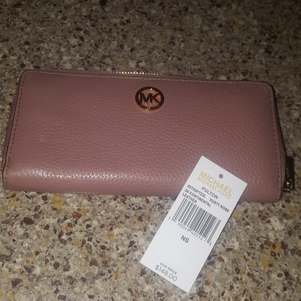 Michael kors wallet dusty rose