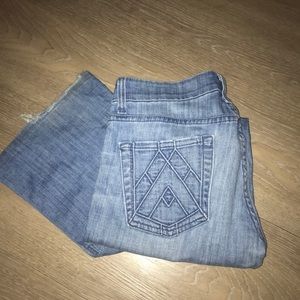 7 for all mankind 'A' pocket light wash jean