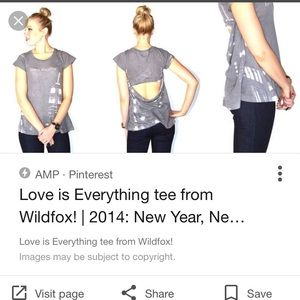 Love is Everything Wildfox t