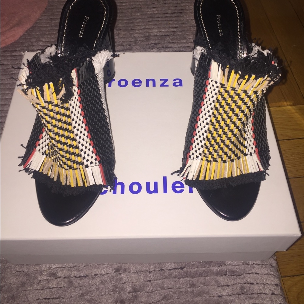 Proenza Schouler woven mules - Picture 1 of 6